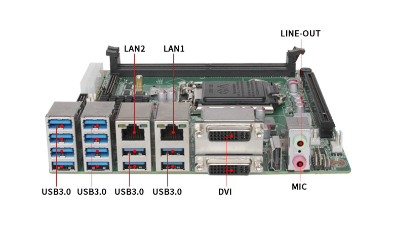 GM-H310嵌入式工控主板(图4)