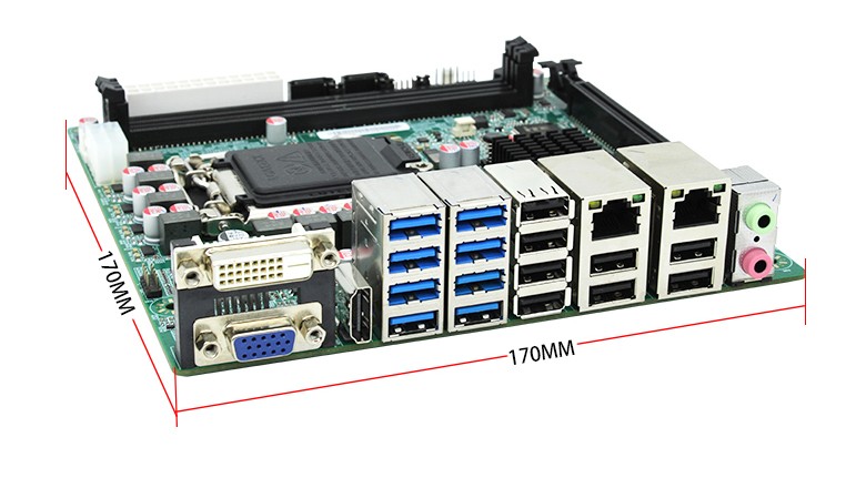 英特尔GM-M1001工控主板(图3) 英特尔GM-M1001工控主板(图3)